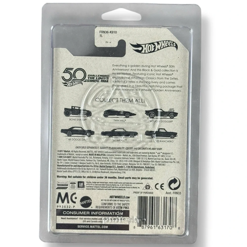 Hot Wheels thanks your